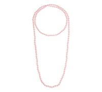 sourcing map Collar largo de perlas sintéticas, collar de perlas de imitación para mujer, estilo flapper, estilo vintage de los años 20, collar de cuentas largas en capas para disfraz, 59, Vidrio, No