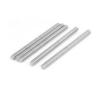 sourcing map Completamente la varilla roscada botón M10 x 150 mm de acero inoxidable 304 rosca Derecha 5pcs