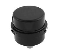 sourcing map Compresor de aire 12mm Rosca Macho Filtro de escape Negro | Redondo, Silenciador