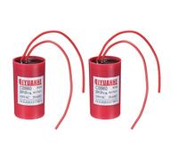 sourcing map Condensador de funcionamiento 20uF CBB60, CA 450 V, 72 x 140 mm, condensador de arranque de funcionamiento 50Hz/87Hz para refrigeradores, motores, compresores de aire, bombas, paquete de