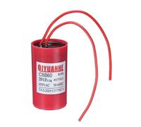 sourcing map Condensador de funcionamiento CBB60 de 20uF, CA 450 V, 72 x 140 mm, condensador de arranque de funcionamiento 50Hz/68Hz para refrigeradores, motores, compresores de aire, bombas
