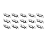 sourcing map Conector D-sub DB26 hembra de 26 pines de 3 filas hembra de puerto serie para equipos mecánicos CNC computadoras, paquete de 15