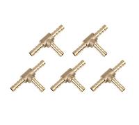 sourcing map Conector De 3 Vías En Forma De T 5Pcs Para Tubería