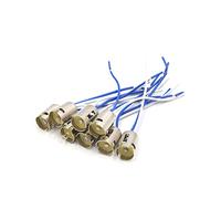 sourcing map Conector De Luz Intermitente BA15s 8Pcs Para Coche 12V-36V