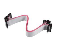 sourcing map Conector Hembra del Cable Plano De La Cinta del Conector De 26 Pines del IDC 26cm Paso De 2.54mm, 5Pcs