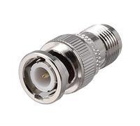 sourcing map Conector Macho BNC a Conector TNC Hembra de latón del Adaptador del Conector de Cable coaxial RF