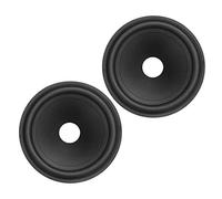 sourcing map Cono de Papel de Altavoz de 4", Conos de Papel de Tambor de Subwoofer, Bobina de 0.8 "con Goma Envolvente, 2 Unidades
