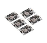 sourcing map Convertidor DC-DC Buck Regulador de voltaje, módulo de potencia reductor MP/1584EN 5.3-26V a 5V 3A para transformadores de potencia de ajuste de potencia, 5 piezas