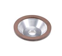 sourcing map Copa muelas de diamante de grano 800 para Metal carburo 100x32x20x10x3mm