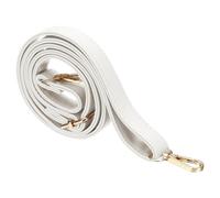 sourcing map Correa de cuero de repuesto para bolso cruzado, 27.6-51.2 pulgadas, correa ajustable para bolsa, correas de bolso para mujer, bolso cruzado, bolso de hombro, bolso de mano, color blanco