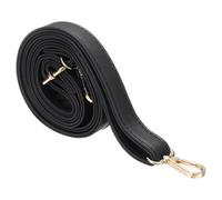 sourcing map Correa de cuero de repuesto para bolso cruzado, correa ajustable de 27.6 a 51.2 pulgadas, correas de bolso para mujer, bolso cruzado, bolso de hombro, bolso de mano, negro
