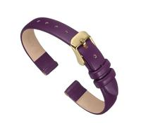 sourcing map Correa de cuero genuino de varios tamaños, correa de reloj de cuero elegante y plana para hombres y mujeres, 10mm