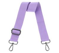 sourcing map Correa de hombro ancha, correa ajustable de 3,8 cm, correa cruzada de repuesto para bolso de hombro, bolso de mano, morado, hebilla de núcleo negro