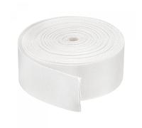 sourcing map Correa de nylon plana 1,5 pulgadas 10 yardas blanca para mochila, portaequipajes