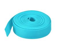 sourcing map Correa de polipropileno ligera de 10 yardas/30 pies, 3.8 cm, correa de correa para mochila, azul claro para correas de carga de equipaje al aire libre