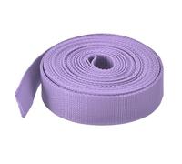 sourcing map Correa de polipropileno ligera de 10 yardas/30 pies, 3.8 cm, correa de correa para mochila, color morado lavanda para correas de carga de equipaje al aire libre