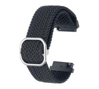 sourcing map Correa de reloj de nailon de 20 mm de liberación rápida, correas de repuesto para hombres y mujeres con hebilla de ajuste, color gris oscuro