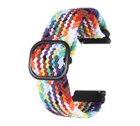 sourcing map Correa de reloj de nailon de 22 mm de liberación rápida, correas de repuesto para hombres y mujeres con hebilla de ajuste, colorido