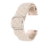 sourcing map Correa de reloj de nailon de 22 mm de liberación rápida, correas de repuesto para hombres y mujeres con hebilla de ajuste, colores beige