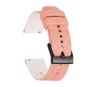 sourcing map Correa de reloj de silicona suave de liberación rápida, patrón de tendencia de fútbol, pulsera deportiva de repuesto con hebilla, 22mm, Silicona, Sin piedra preciosa
