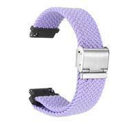 sourcing map Correa de reloj trenzada de nailon de liberación rápida con hebilla de acero inoxidable, 22mm, Nailon, No es una piedra preciosa