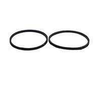 sourcing map Correa de transmisión Correa trapezoidal 2pcs para lavadora S-500E de 500mm de circunferencia interior