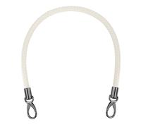 sourcing map Correa trenzada de piel sintética para bolso, correa de repuesto para bolso de mano, bolsa de axilas, beige, 25 Inch