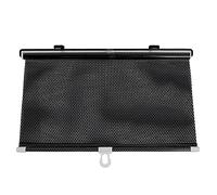 sourcing map Cortinilla Retráctil Negra 40X70Cm para Coche Protector Solar