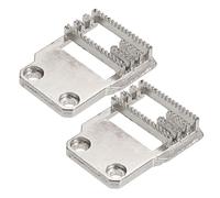 sourcing map Coser Máquina Alimentación Perro Galvanizado Hierro para Mayoría Universal Coser Máquina, 2uds