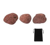 sourcing map Cristales ásperos, piedras preciosas reales crudas con bolsa de terciopelo para relleno de jarrón, decoración inferior de paisaje, One Size, Cristal, Fluorita