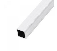 sourcing map Cuadrado Aluminio Tubo (30mm x 30mm x 2mm x 300mm), 6063 Aluminio Tubo - para Hogar Muebles, Maquinaria