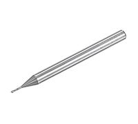 sourcing map Cuadrado Nariz Extremo Molino Sólido Carburo CNC Enrutador Brocas Flautas Espiral Fresado Herramienta 0,8 mm x 4 mm