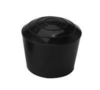 sourcing map Cubierta De Caucho Tapones Extremo De Patas De Silla Y Escritorio, Protector De Piso Deslizante Para Muebles Negro 25 mm / 1 "