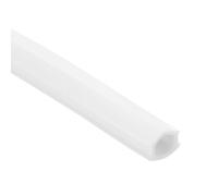 sourcing map Cubierta de ranura de perfil de aluminio, sello plano, color blanco, 10 m, 8 mm, serie 3030 4040 para accesorios de impresora 3D, paquete de 1