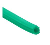 sourcing map Cubierta de ranura de perfil de aluminio, sello plano, color verde, 3 metros, 8 mm, serie 3030 4040 para accesorios de impresora 3D, paquete de 1