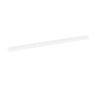 sourcing map Cubierta de Rejilla de Ventilación para Conductos de Aire, 1 Unidad de 600 X 50 mm- Cubierta de Rejilla de Ventilación de Malla de Aleación de Aluminio (Blanco)