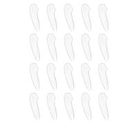 sourcing map Cubierta Protectora de Punta de Cuchillo 20uds, Fundas Protectoras Cuchillos de Plástico, Mangas de Punta Hoja de Cuchillo para Cocina, Transparente