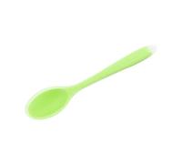 sourcing map - Cuchara de silicona cepillada para mesa, postre, utensilios para cocina, restaurante verde