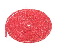 sourcing map Cuerda de lentejuelas con purpurina de 5 yardas, 6 mm, 2 piezas de cordón de tubo de lentejuelas de diamantes de imitación para bricolaje, vestidos de novia, disfraces, ropa, zapatos