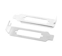 sourcing map DB25 paralelo LPT perfil de puerto bajo mini caso PCI soporte de la placa la mitad del tamaño 2 PCS