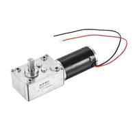sourcing map DC 12 V 250 RPM Motor de engranaje helicoidal de 8 mm D Reductor de motor eléctrico reductor de motor eléctrico de alta torsión de baja velocidad Mini turbina Motor de gusano con alambre