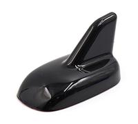 sourcing map Decorativa Antena de Coche Techo Tipo Aleta Negro Plástico Adhesiva