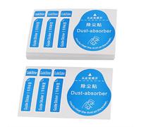 sourcing map Desempolvar Polvo Absorber LCD Pegatina para el teléfono Celular 50Pcs Pantalla de la Tableta