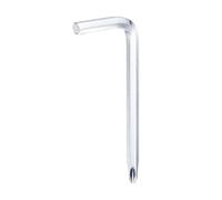 sourcing map Destornillador de desplazamiento H4/PH2 de 4 mm hexagonal de cabeza Phillips tipo L, herramienta de mano de doble extremo para reparación de electrodomésticos (2.5 x 1 pulgada)