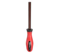 sourcing map Destornillador hexagonal métrico de 10 mm, destornilladores magnéticos de 8.85 pulgadas, acero de aleación S2 tratado térmicamente con mango ergonómico para reparación de bricolaje, rojo