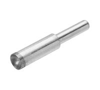 sourcing map Diamante Montado Punto, 9mm 600 Granos Finos Cóncavo Cabeza Reborde Grueso Esmerilado para Jade Ámbar Piedra Abeja Cera Vidrio