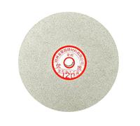 sourcing map - Disco abrillantador de pulido para rueda de 6 pulgadas, grano 120, con revestimiento de diamante