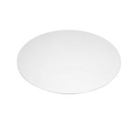 sourcing map Disco de acero inoxidable de 350 x 1 mm, etiquetas circulares de metal en blanco, placa circular redonda para manualidades, estampado de metal, lijado, grabado láser y fabricación de