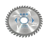 sourcing map Disco de corte para madera 40T 105 x 1,8 x 20 mm tono plateado con punta de carburo hoja de sierra Circular corte