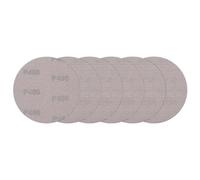 sourcing map Disco de lijado de malla de 150 mm, 50 unidades de papel de lija de grano 400, sin polvo, almohadillas para lijadoras de paneles de yeso para suelos de masilla de yeso